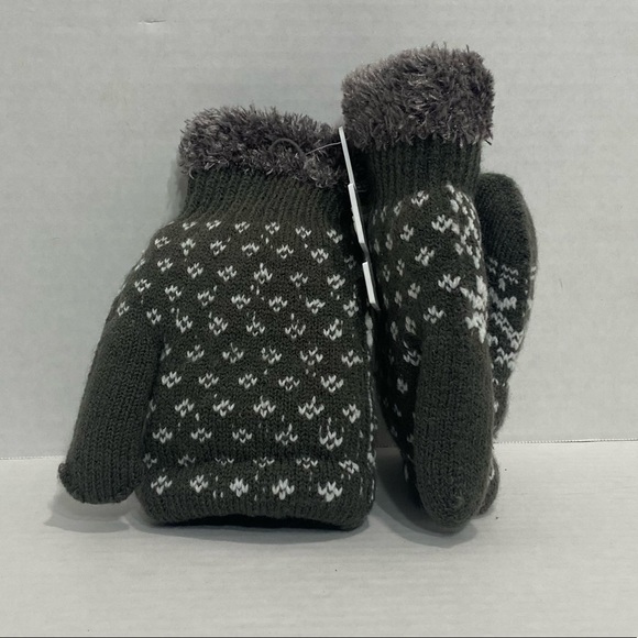 NWT Sonoma warm  Mittens gloves one size fit all -1 - Picture 3 of 12